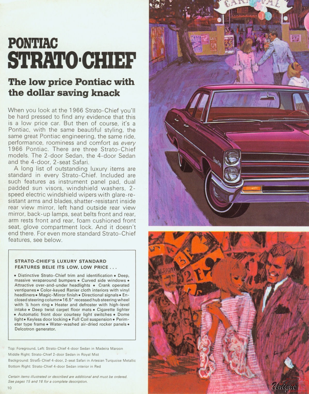 1966 Pontiac Canada Brochure Page 9